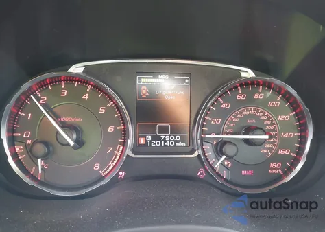 2017 Subaru Wrx Premium z USA, uszkodzony, nr VIN JF1VA1F62H9828441